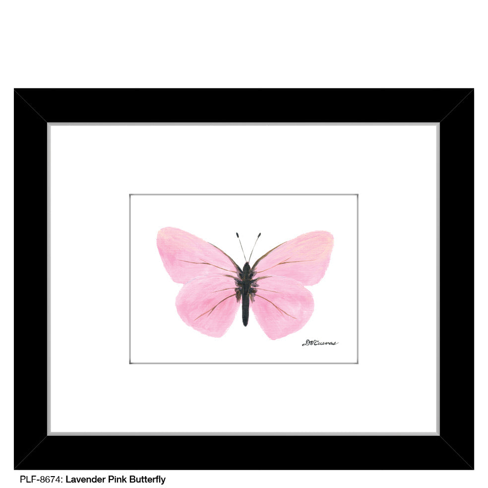 Lavender Pink Butterfly, Print (#8674F) - Arte House