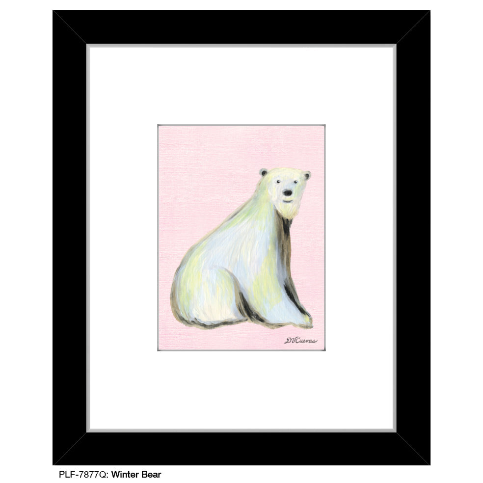 Winter Bear, Print (#7877Q) - Arte House