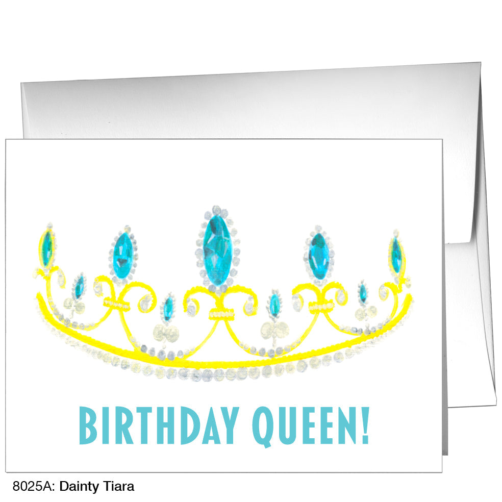 Dainty Tiara, Greeting Card (8025A) - Arte House