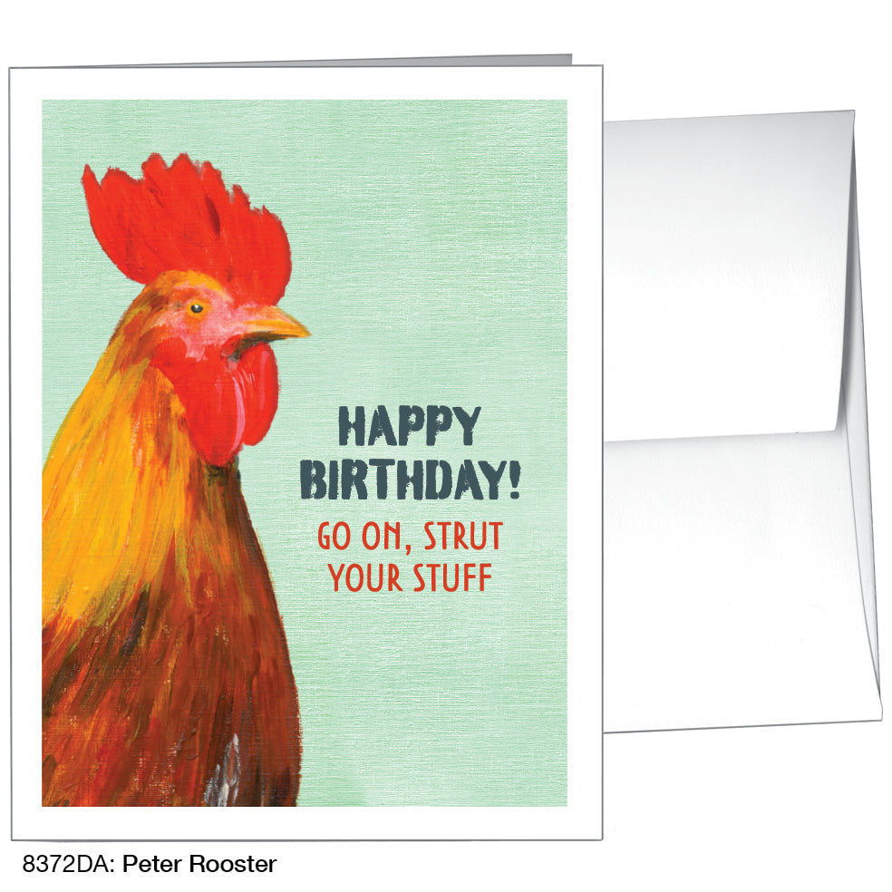 Peter Rooster, Greeting Card (8372DA) - Arte House
