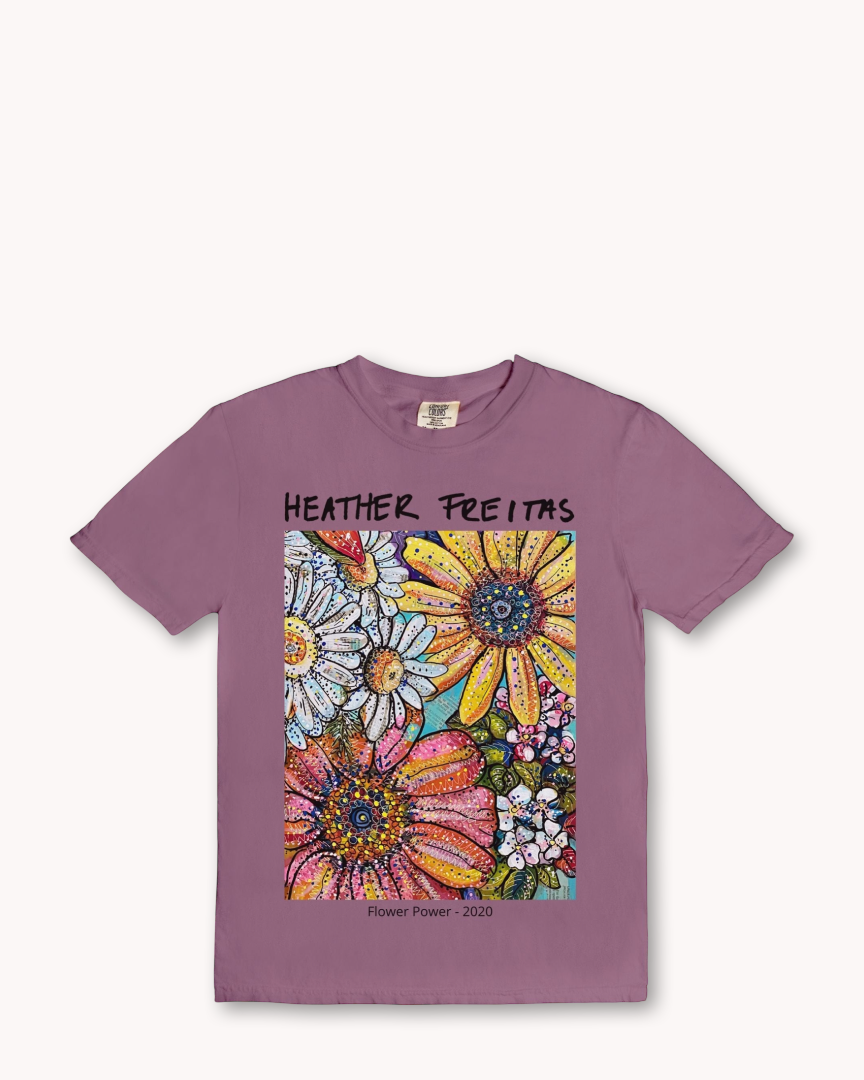 Flower Power Tee - Arte House