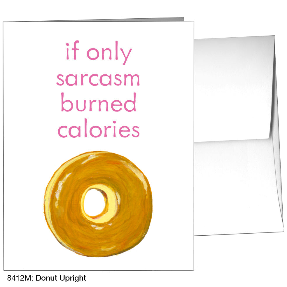 Donut Upright, Greeting Card (8412M) - Arte House