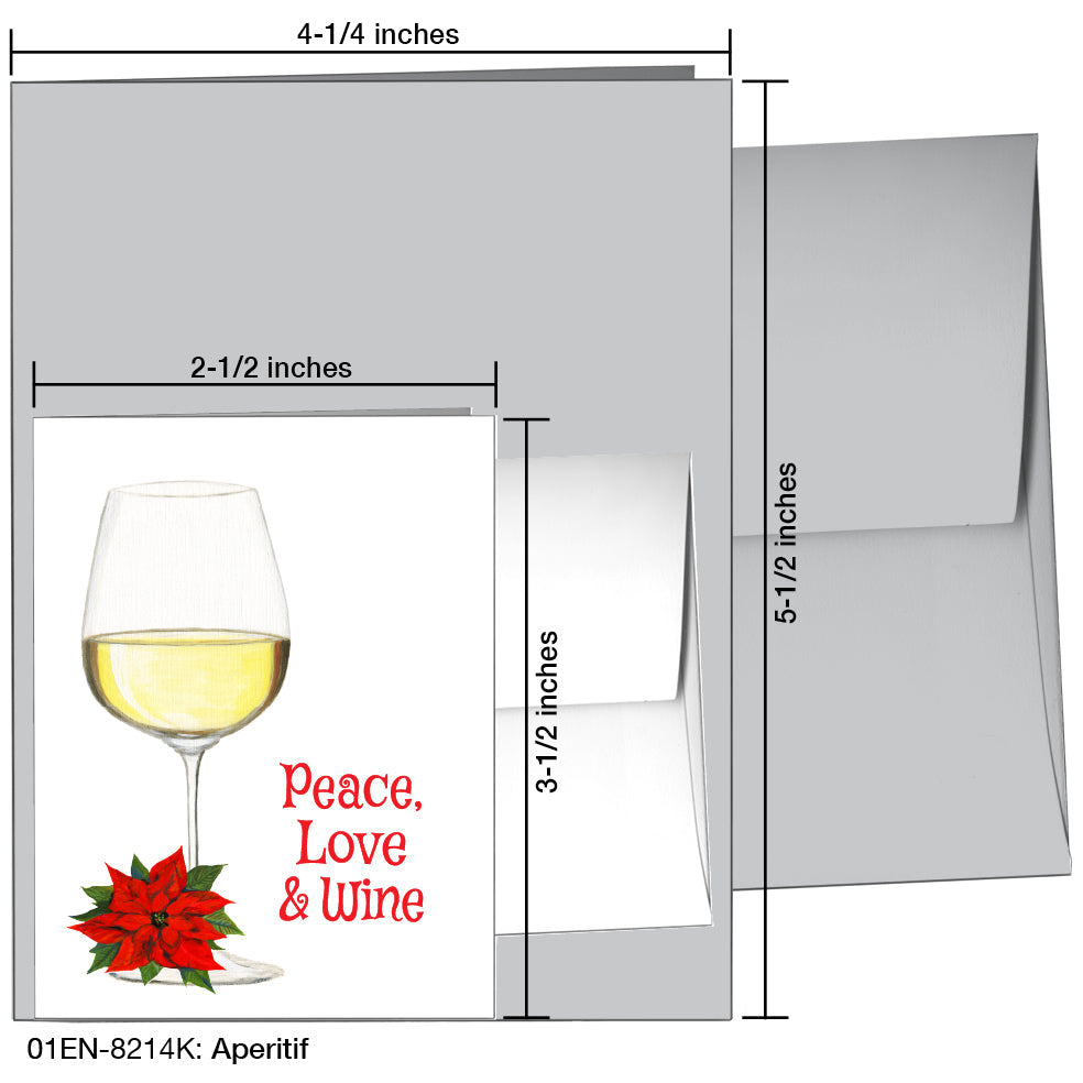 Aperitif, Greeting Card (8214K) - Arte House