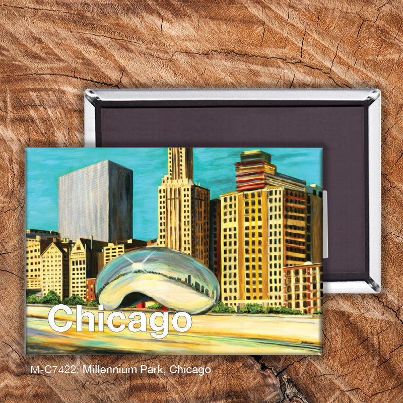 Millennium Park, Chicago, Magnet (M-7422K) - Arte House