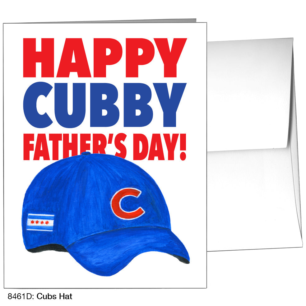 Cubs Hat, Greeting Card (8461D) - Arte House