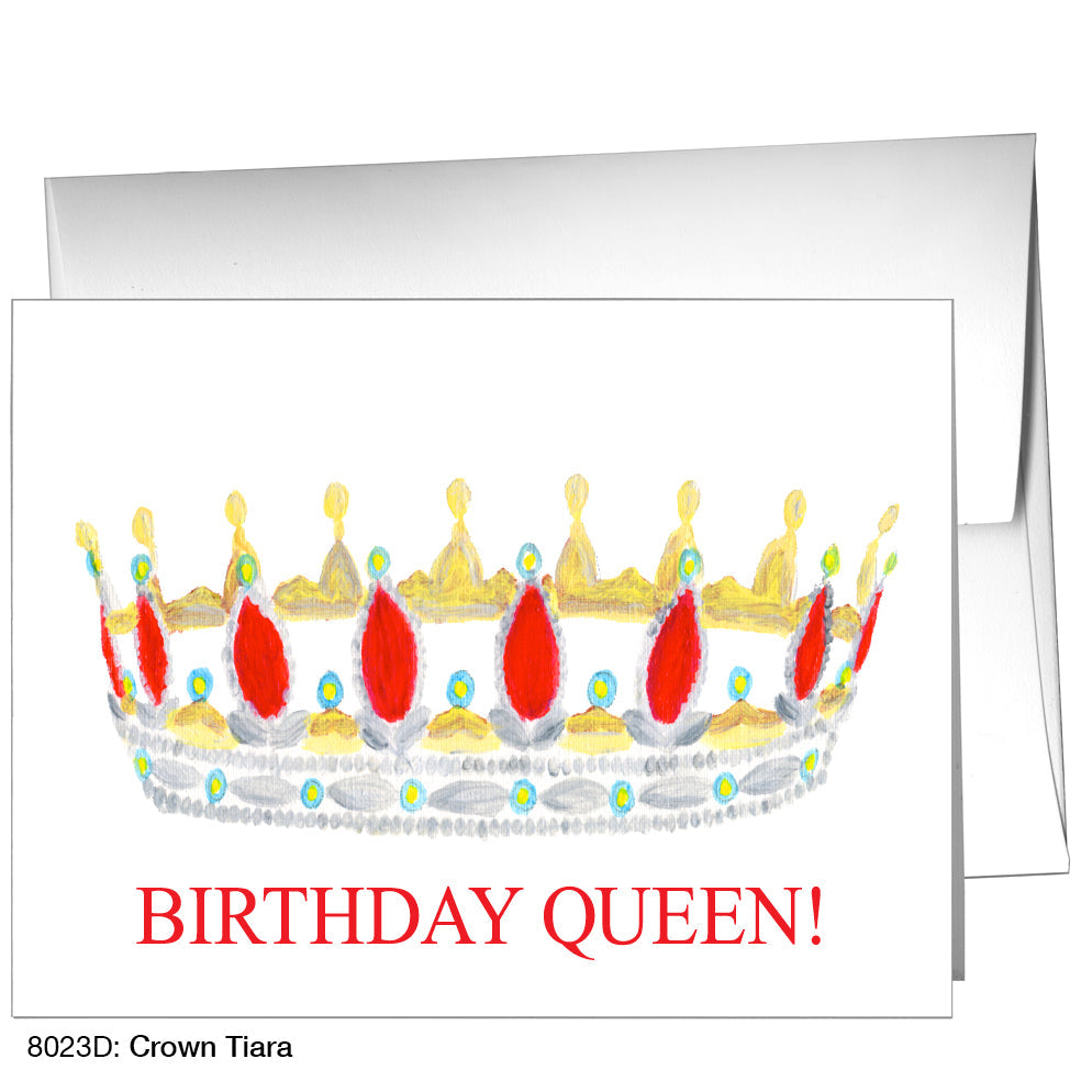 Crown Tiara, Greeting Card (8023D) - Arte House