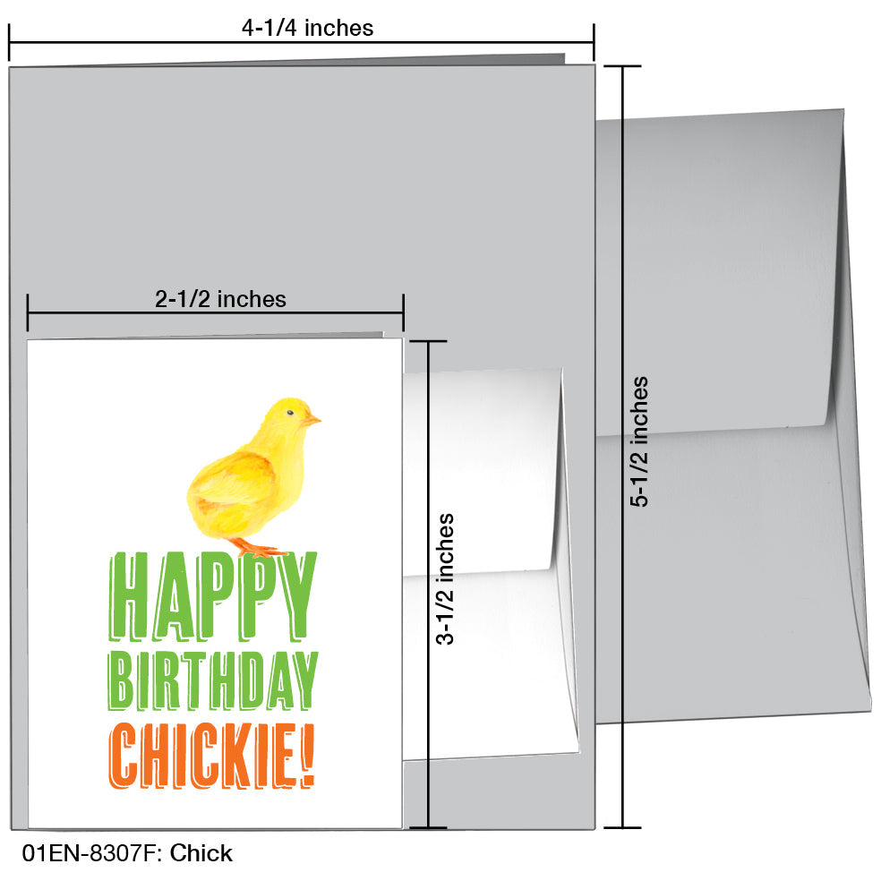 Chick, Greeting Card (8307F) - Arte House