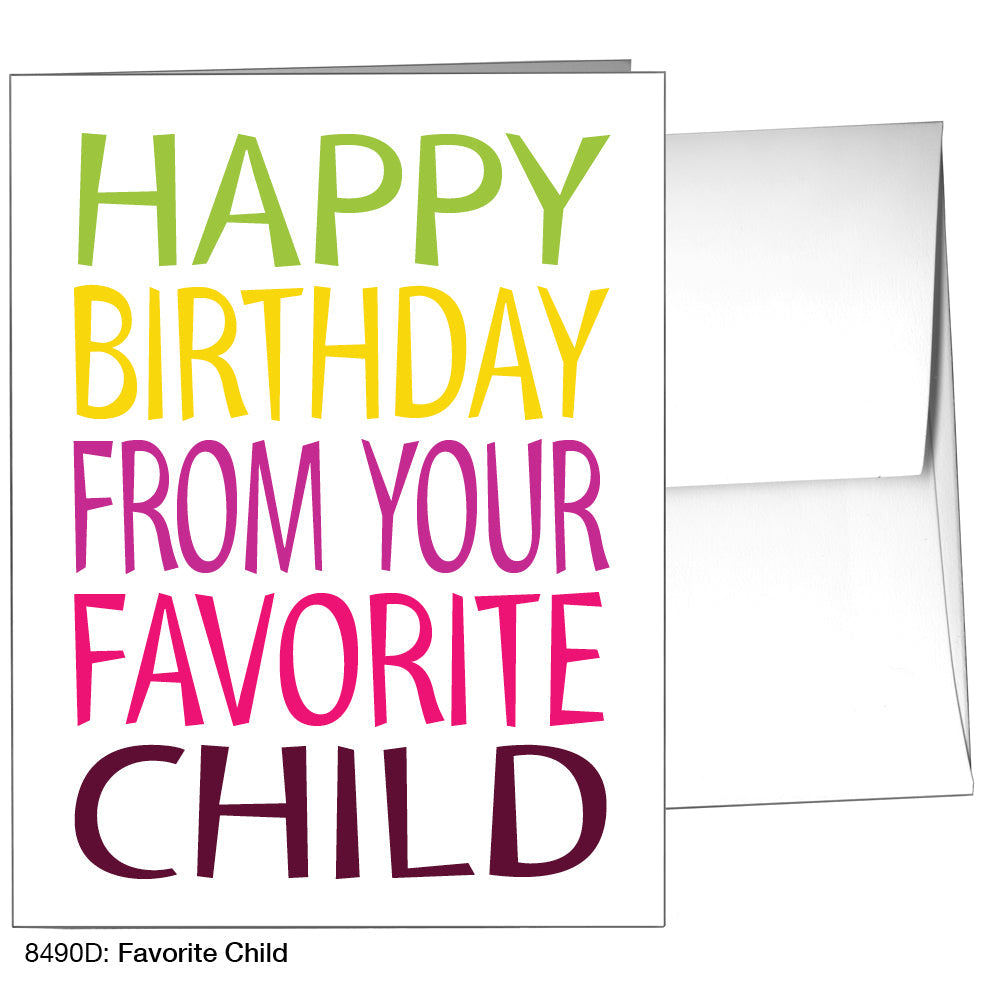 Favorite Child, Greeting Card (8490D) - Arte House