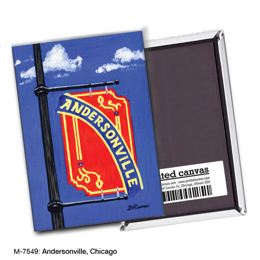 Andersonville, Chicago, Magnet (M-7549A)