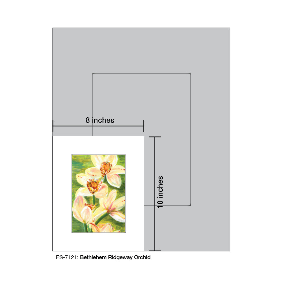 Bethlehem Ridgeway Orchid, Print (#7121C) - Arte House