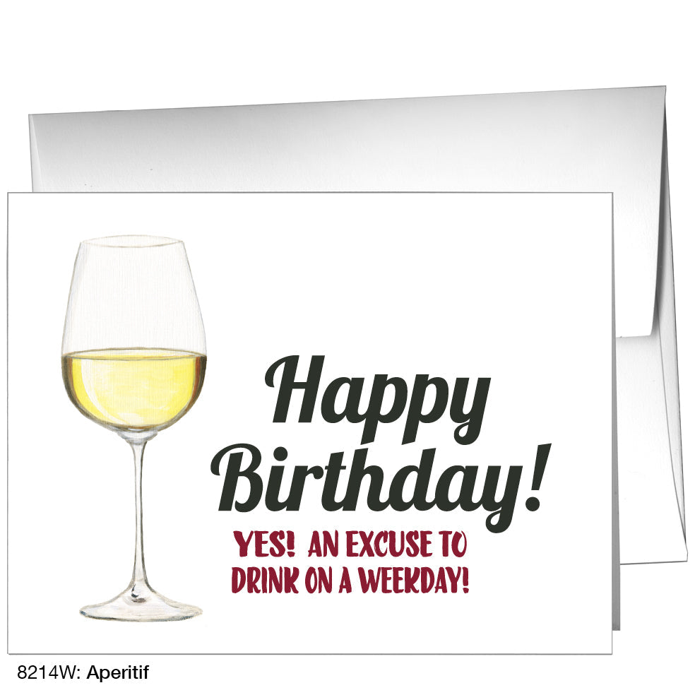 Aperitif, Greeting Card (8214W) - Arte House