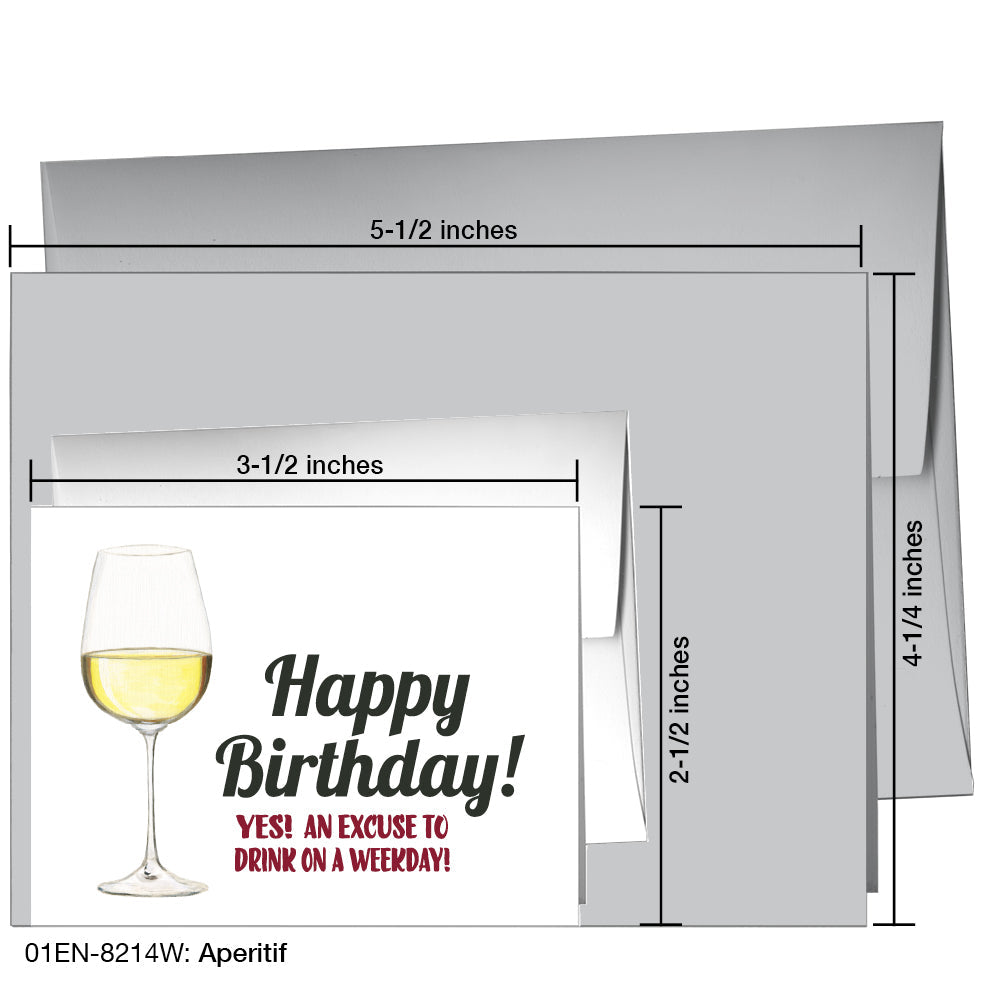 Aperitif, Greeting Card (8214W) - Arte House