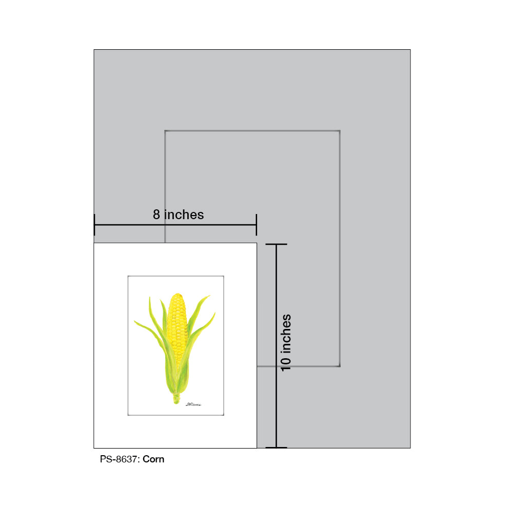 Corn, Print (#8637A) - Arte House