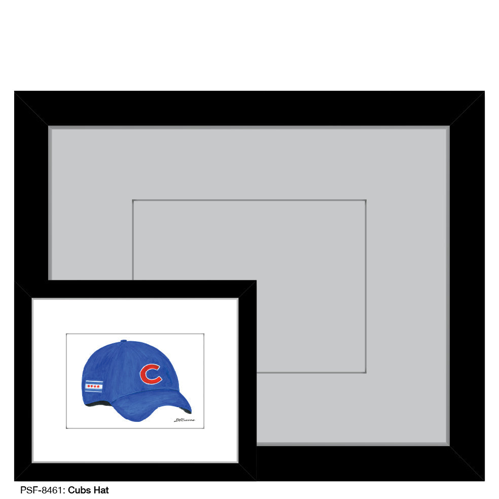 Cubs Hat, Print (#8461H) - Arte House