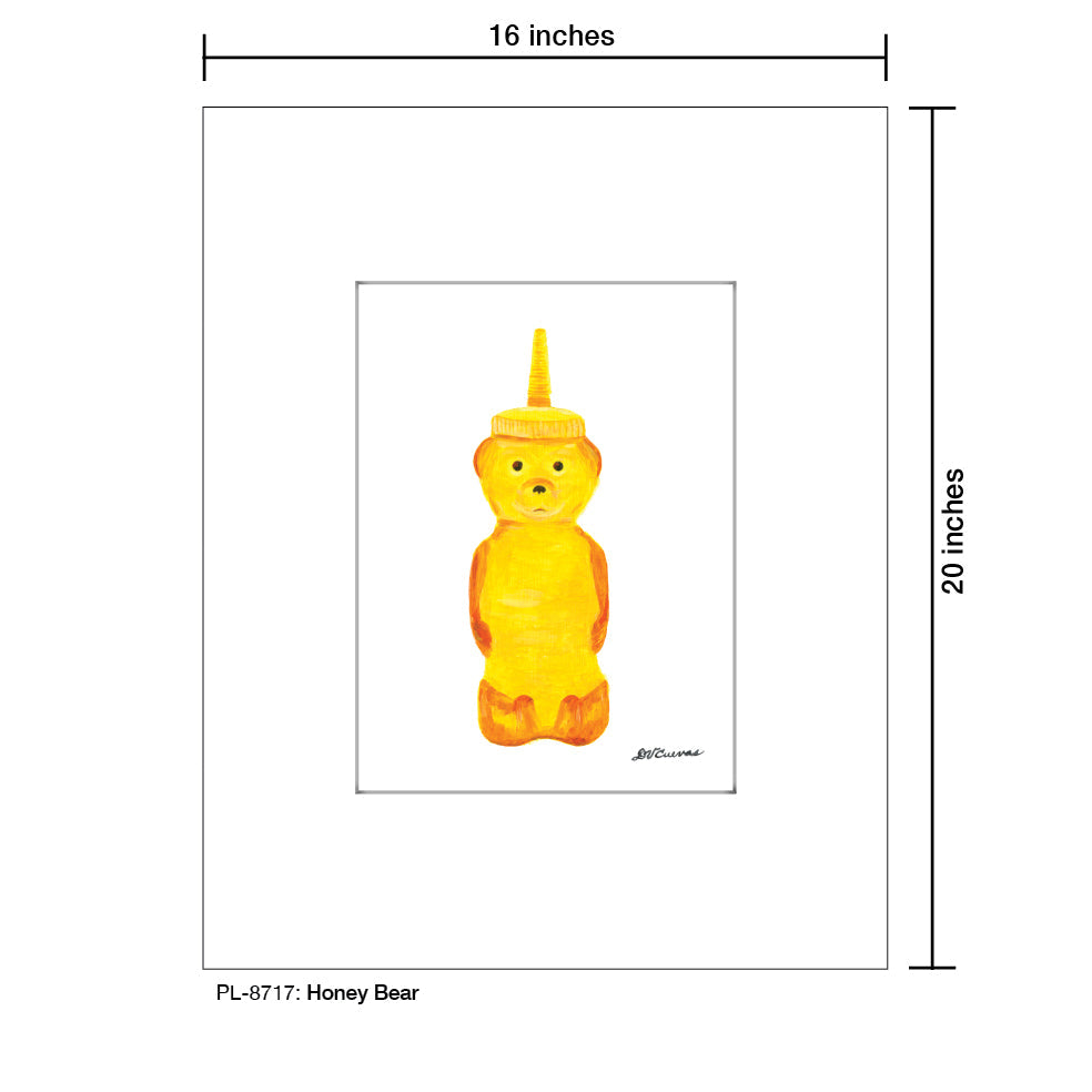 Honey Bear, Print (#8717F) - Arte House