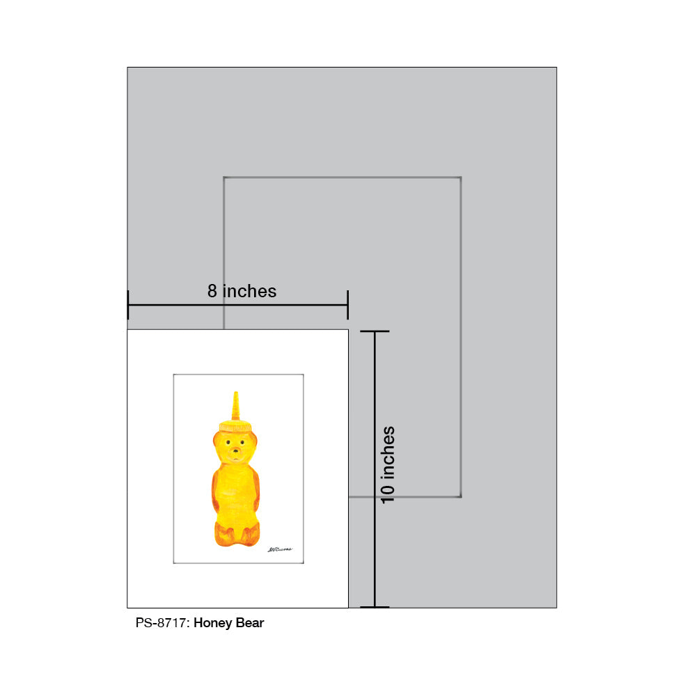 Honey Bear, Print (#8717F) - Arte House