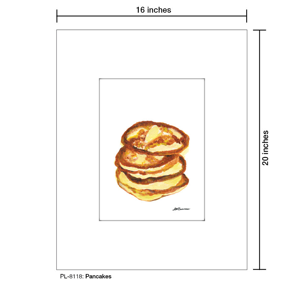 Pancakes, Print (#8118G) - Arte House