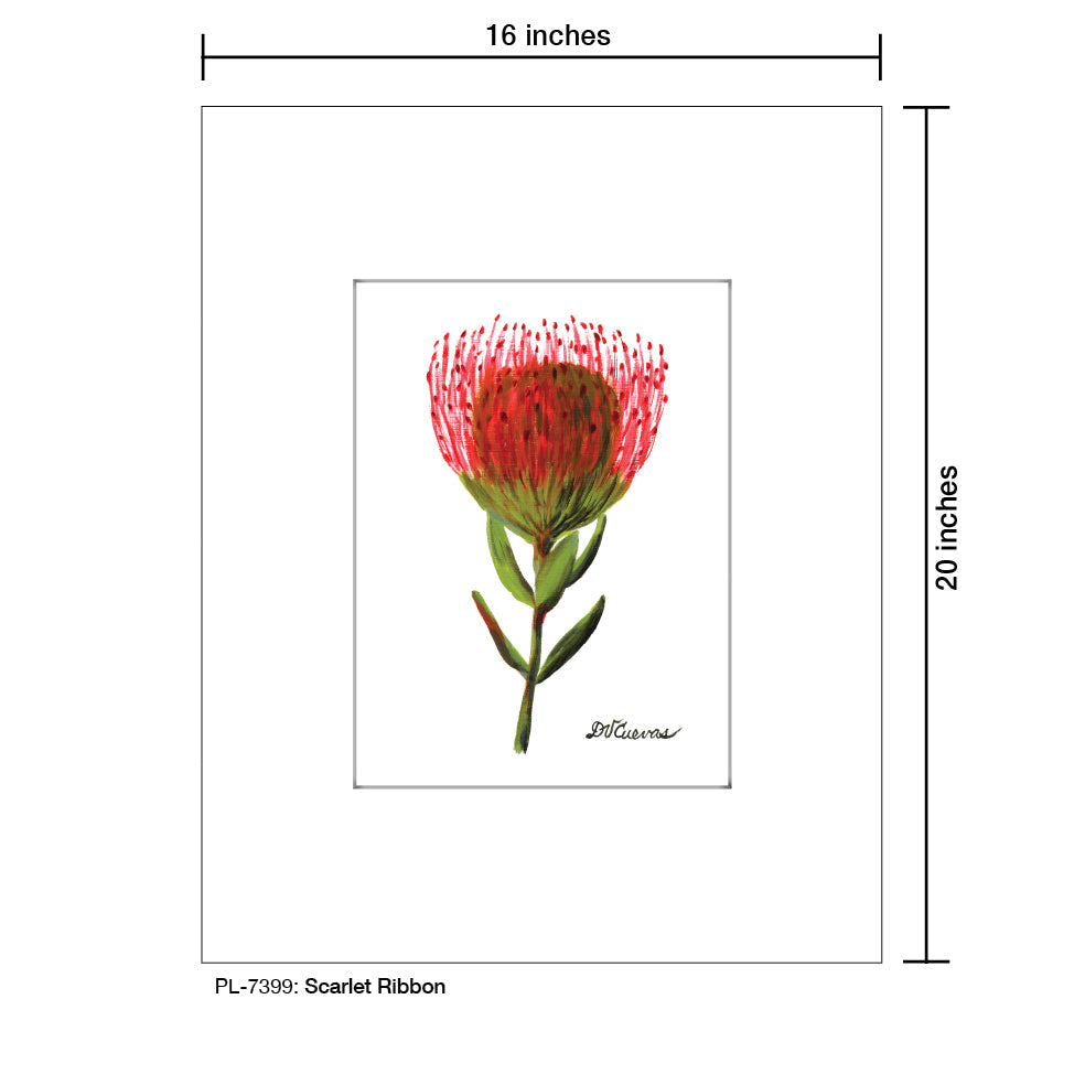 Scarlet Ribbon, Print (#7399A) - Arte House