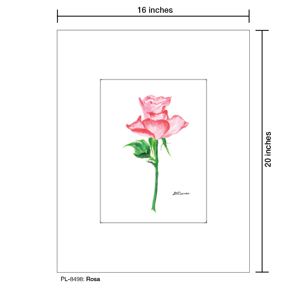 Rosa, Print (#8498B) - Arte House