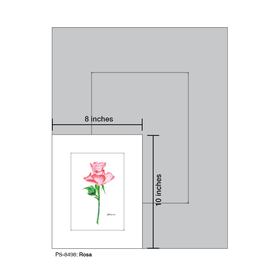 Rosa, Print (#8498B) - Arte House