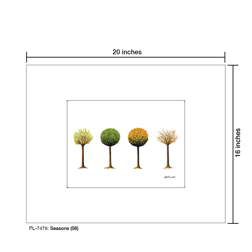 Seasons (08), Print (#7478B) - Arte House