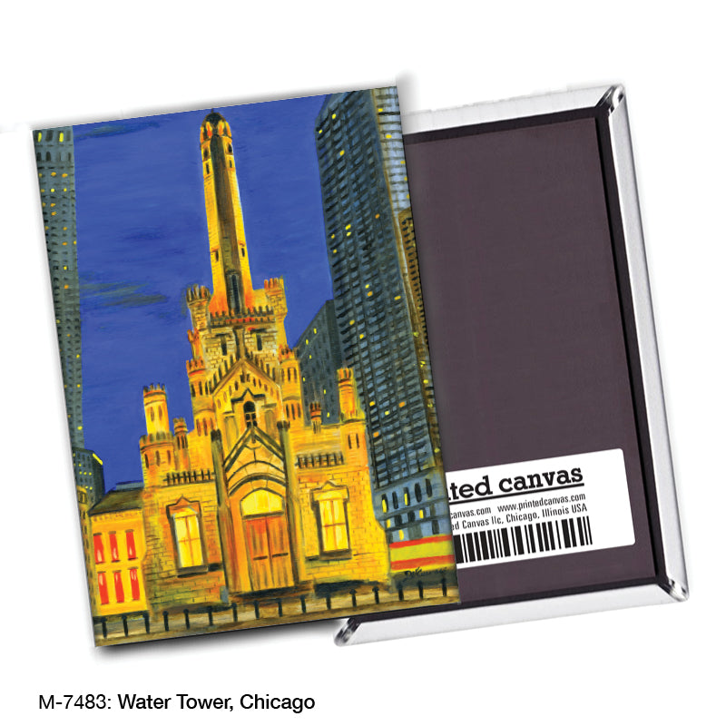 Water Tower, Chicago, Magnet (M-7483A) - Arte House