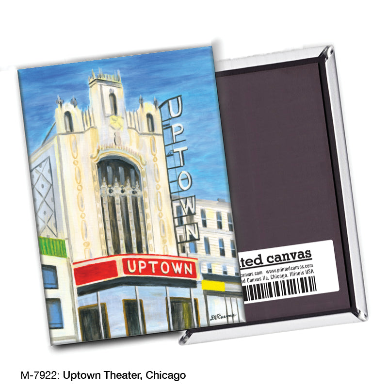 Uptown Theater, Chicago, Magnet (M-7922A) - Arte House