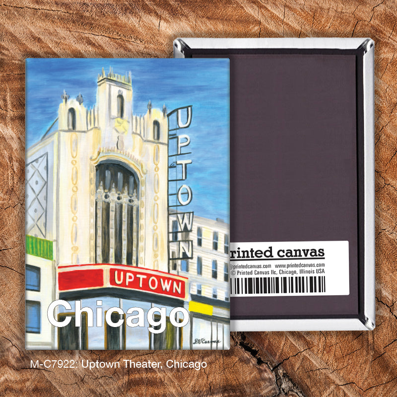 Uptown Theater, Chicago, Magnet (M-7922A) - Arte House