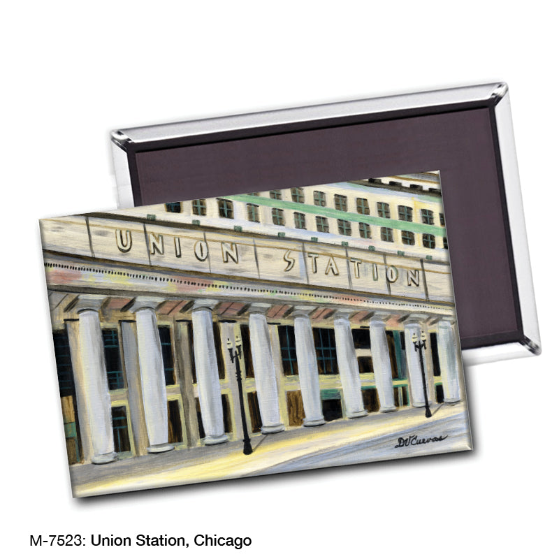 Union Station, Chicago, Magnet (M-7523A) - Arte House