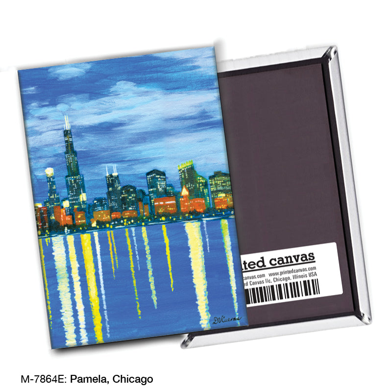 Pamela, Chicago, Magnet (M-7864E)