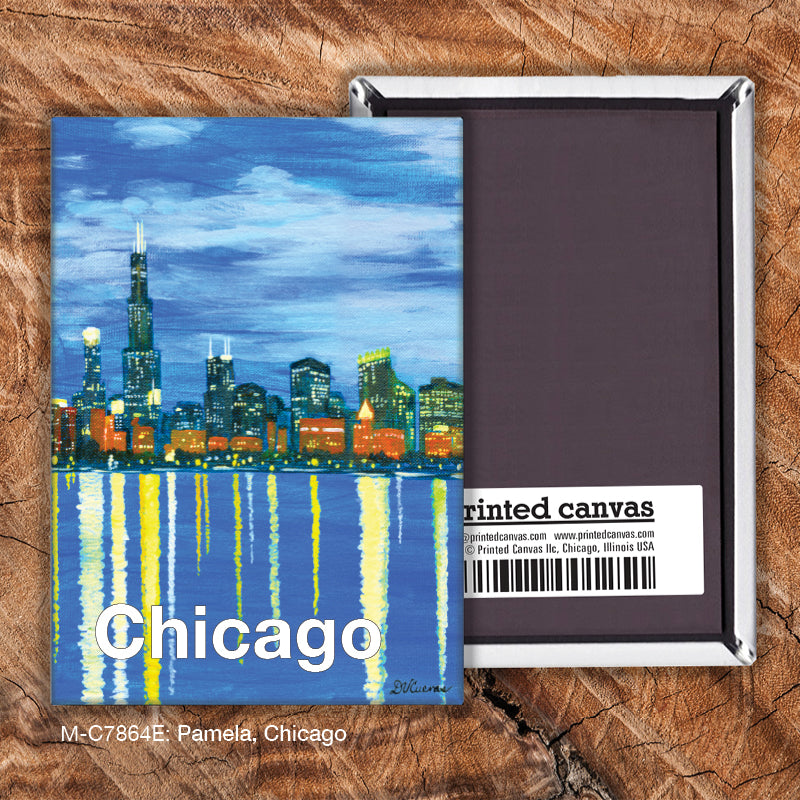 Pamela, Chicago, Magnet (M-7864E)