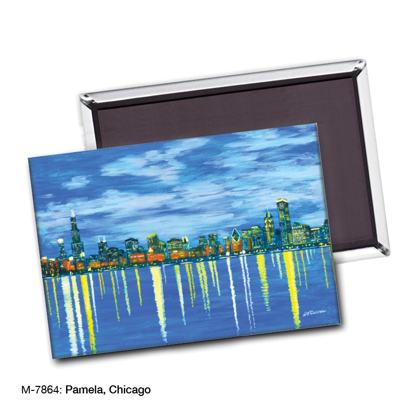 Pamela, Chicago, Magnet (M-7864A)