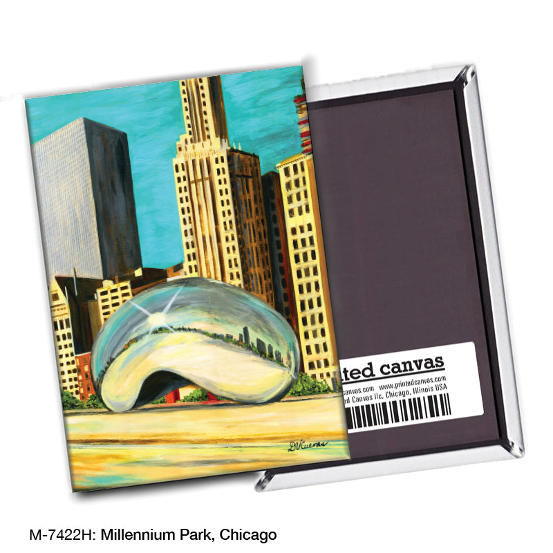 Millennium Park, Chicago, Magnet (M-7422H) - Arte House