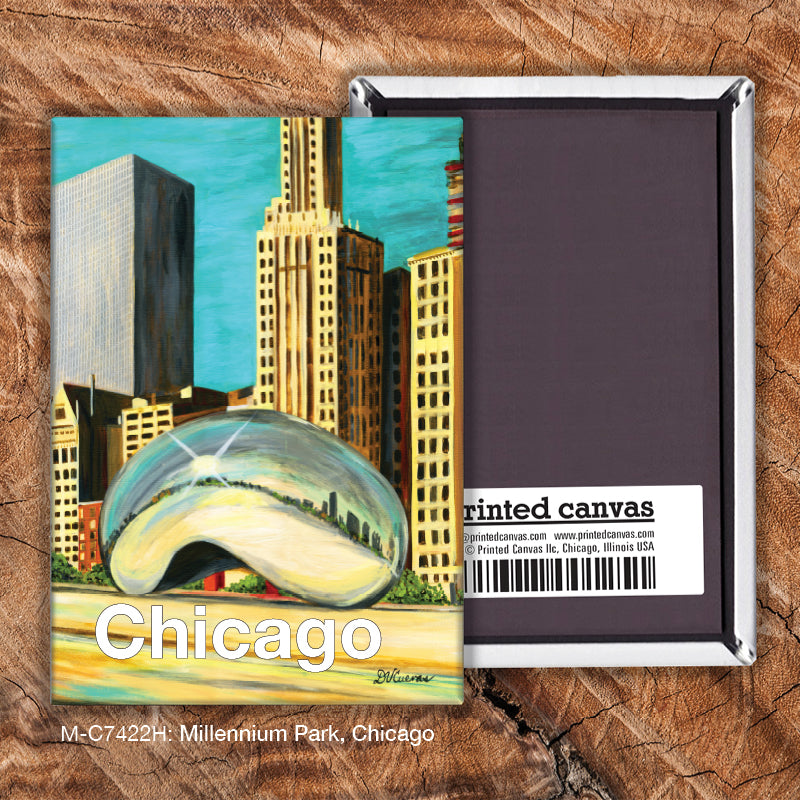 Millennium Park, Chicago, Magnet (M-7422H) - Arte House