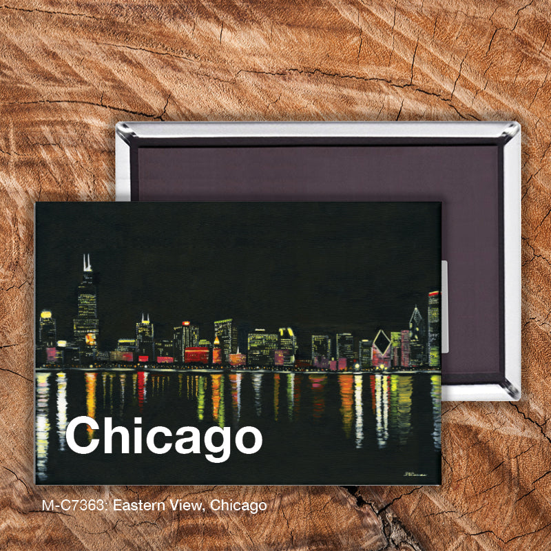 Eastern View, Chicago, Magnet (M-7363A) - Arte House