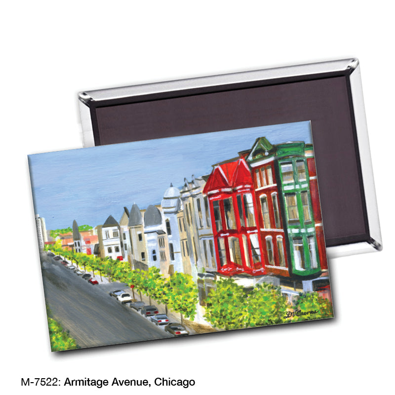 Armitage Avenue, Chicago, Magnet (M-7522A)