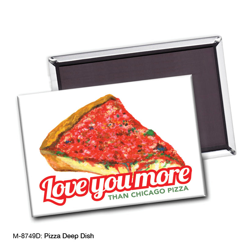Pizza Deep Dish, Magnet (M-8749D) - Arte House