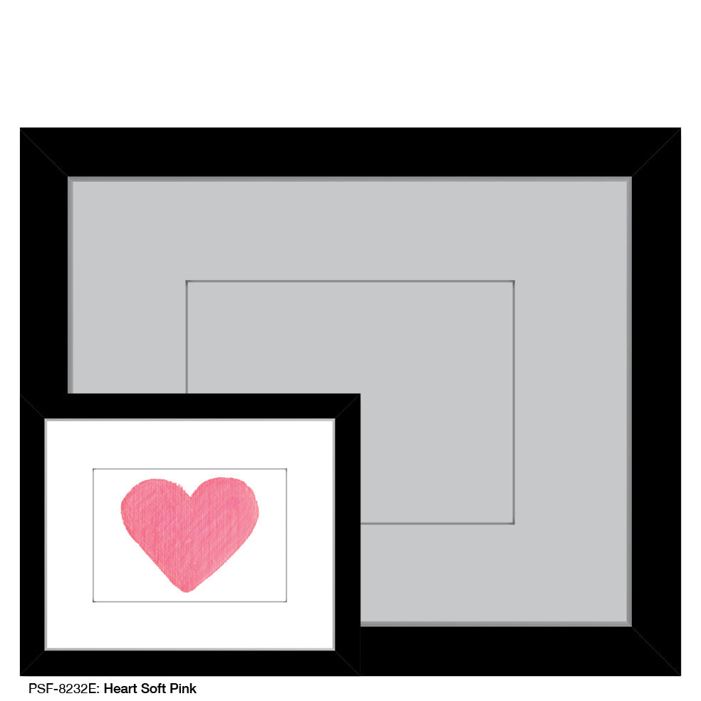 Heart Soft Pink, Print (#8232E) - Arte House