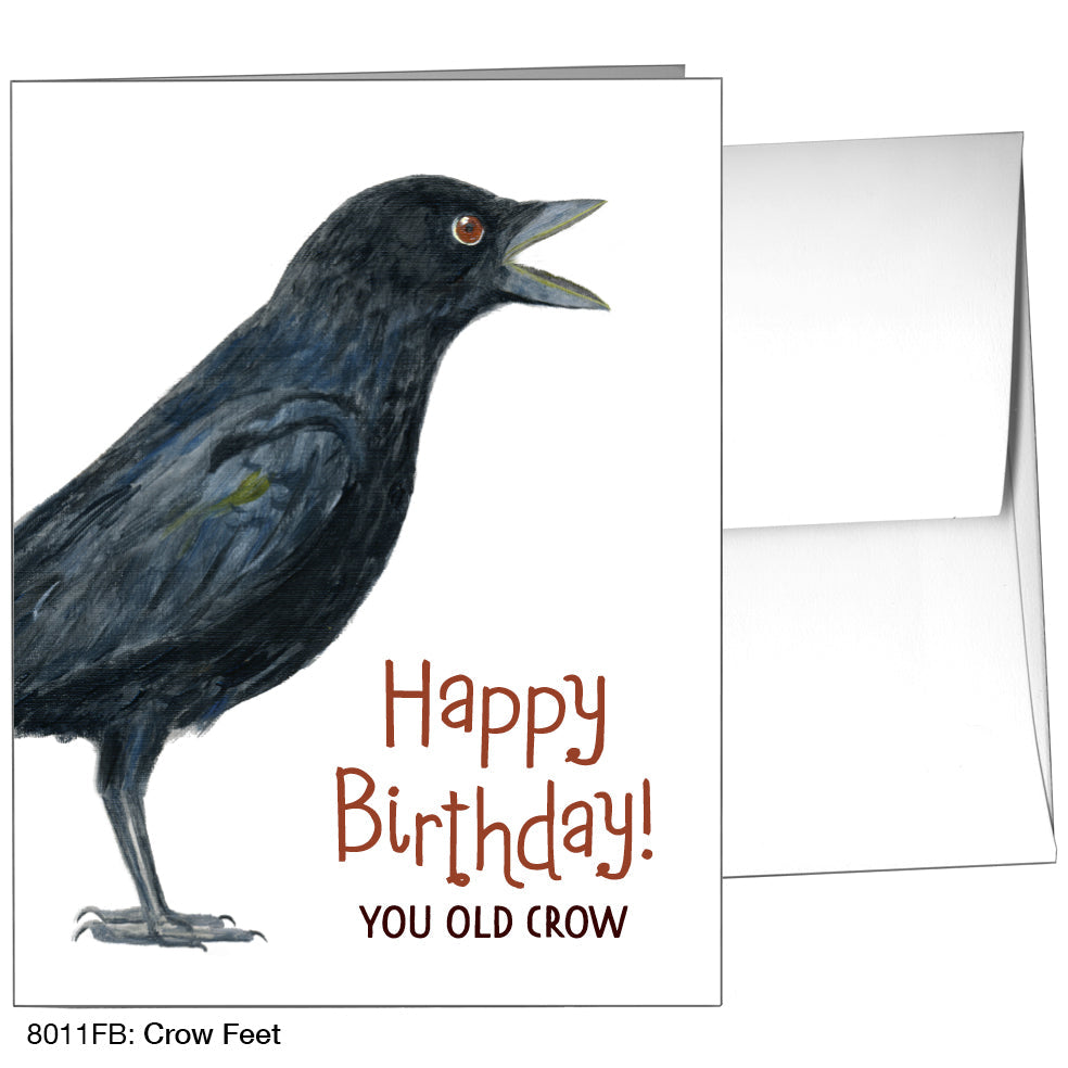 Crow Feet, Greeting Card (8011FB) - Arte House