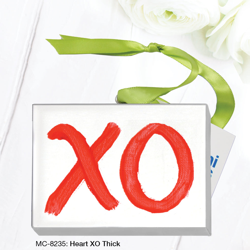 Heart XO Thick, Mini Canvas (MC-8235A) - Arte House