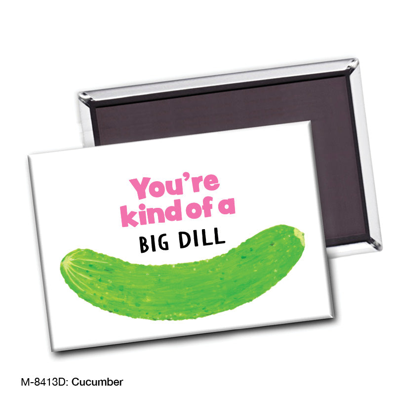 Cucumber, Magnet (M-8413D) - Arte House