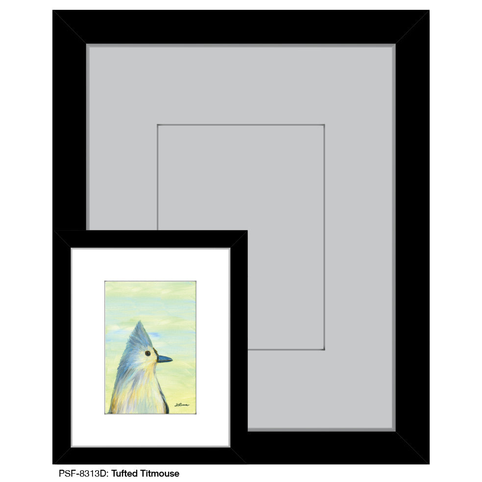 Tufted Titmouse, Print (#8313D) - Arte House