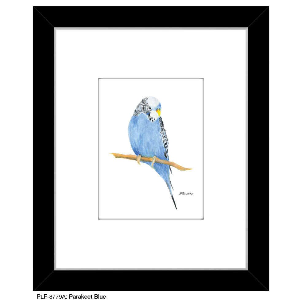 Parakeet Blue, Print (#8779A) - Arte House