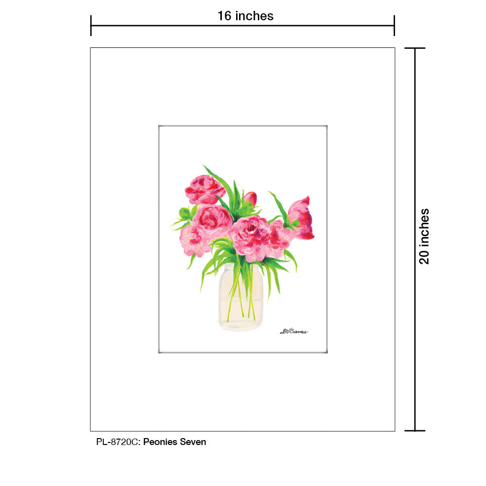 Peonies Seven, Print (#8720C) - Arte House