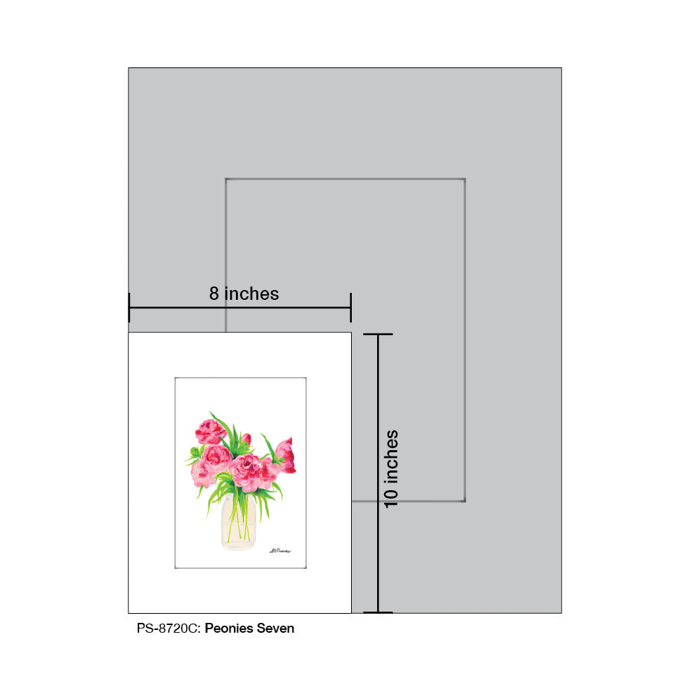 Peonies Seven, Print (#8720C) - Arte House