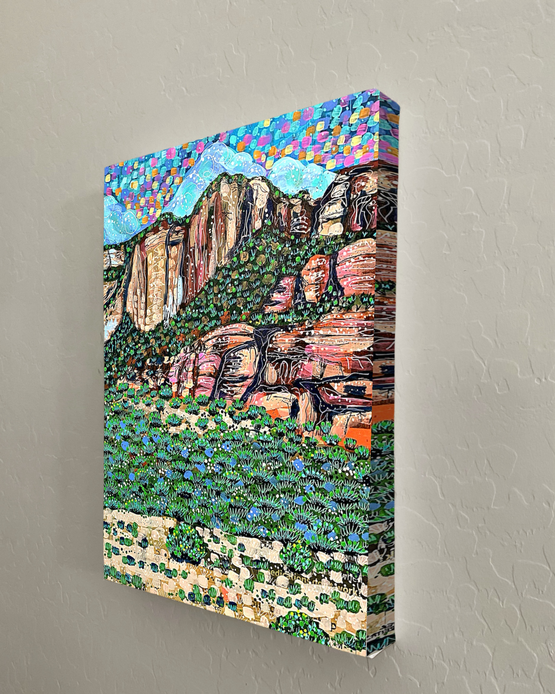 Evergreen Sandstone Print - Arte House