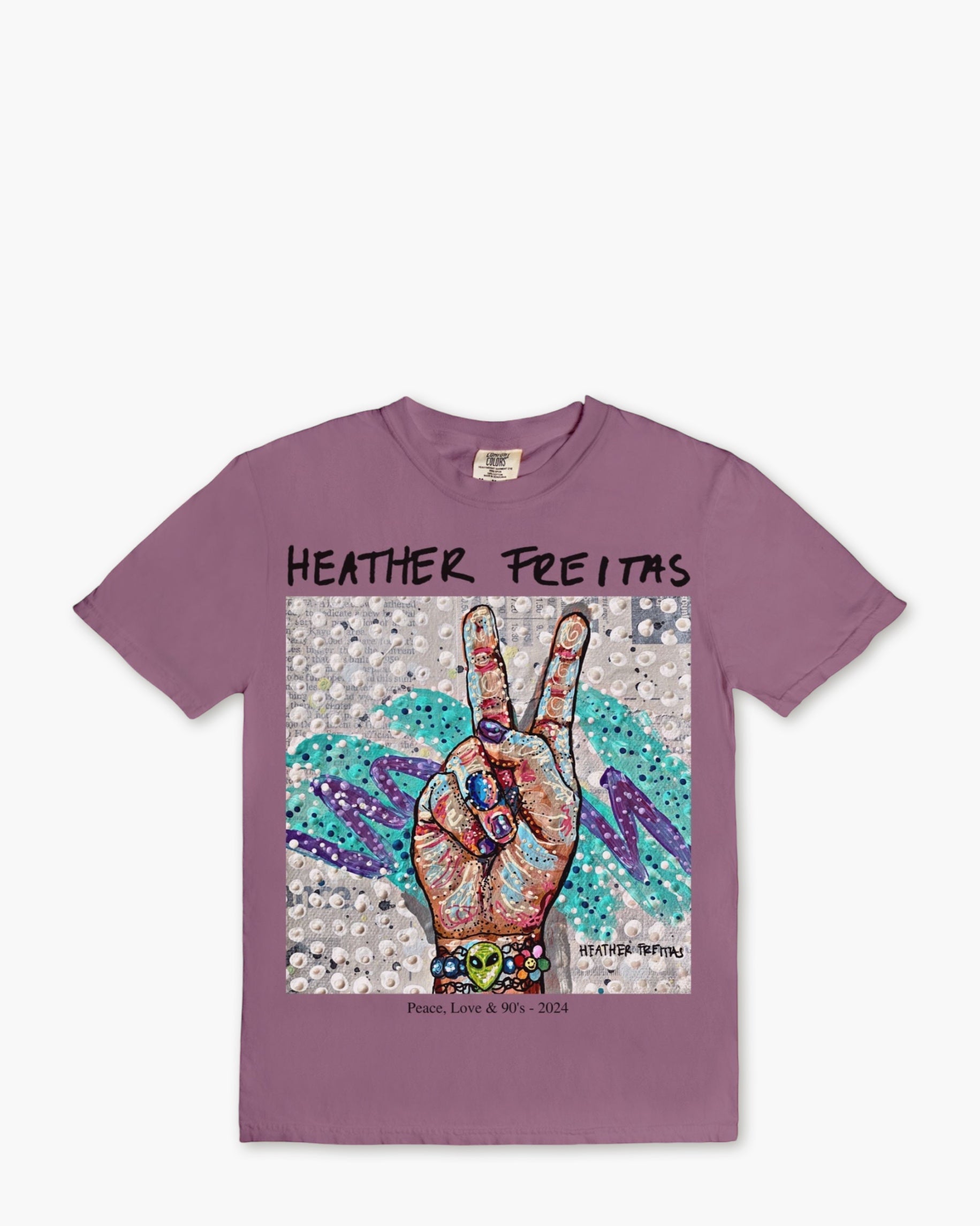 Peace, Love 90's Tee - Arte House