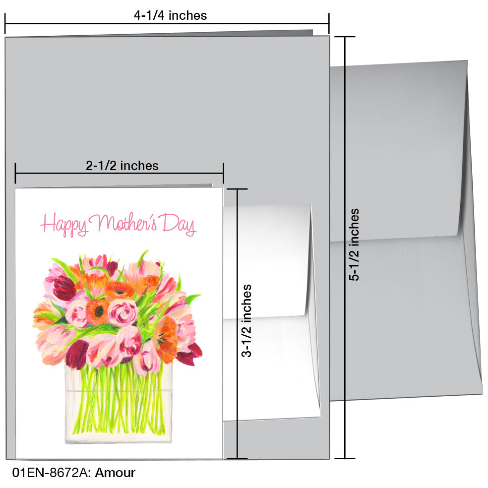 Amour, Greeting Card (8672G) - Arte House