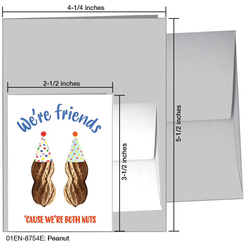 Peanut, Greeting Card (8754E) - Arte House