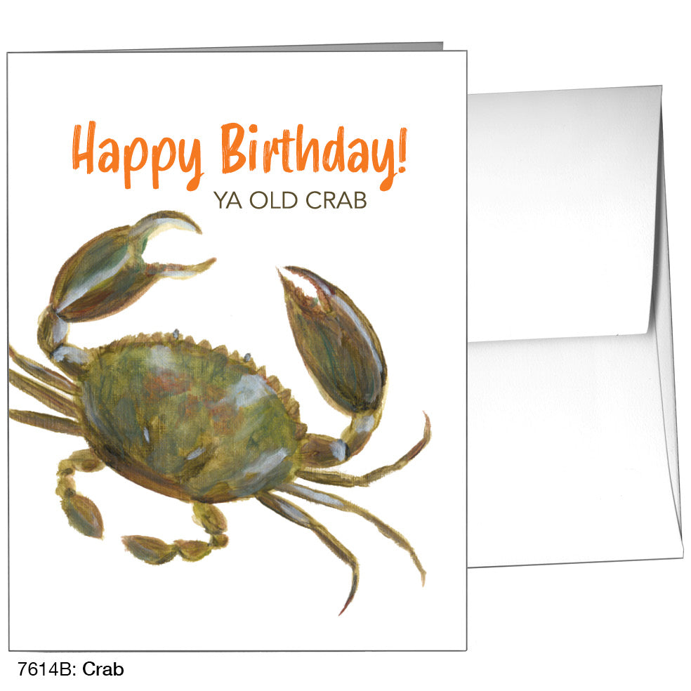 Crab, Greeting Card (7614B) - Arte House